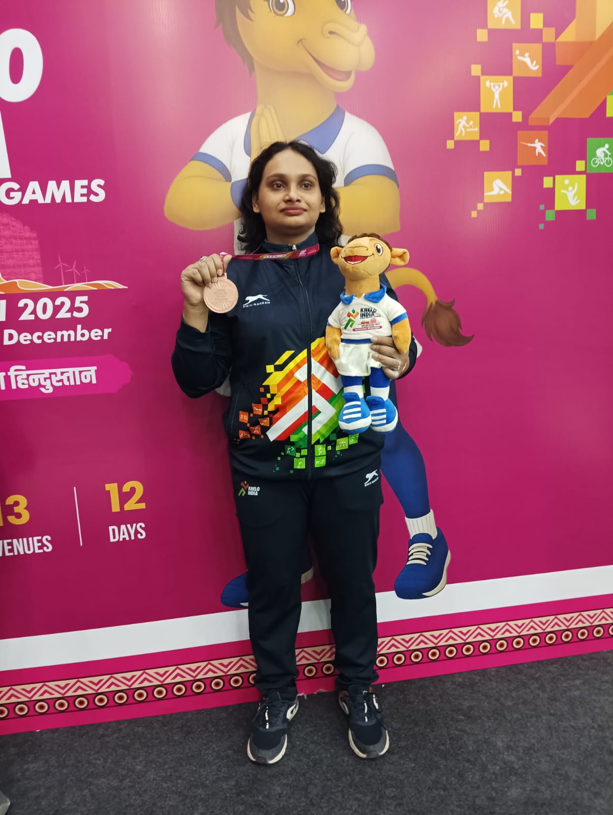 सीएसजेएम विश्वविद्यालय की सोवेता कुंडू ने खेलो इंडिया भारोत्तोलन में जीता कांस्य