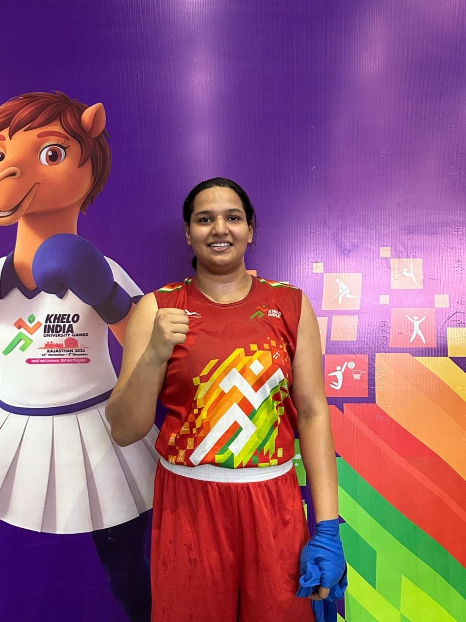 CSJMU की बॉक्सिंग खिलाड़ी IPSITA ने खेलो इंडिया में जीता स्वर्ण