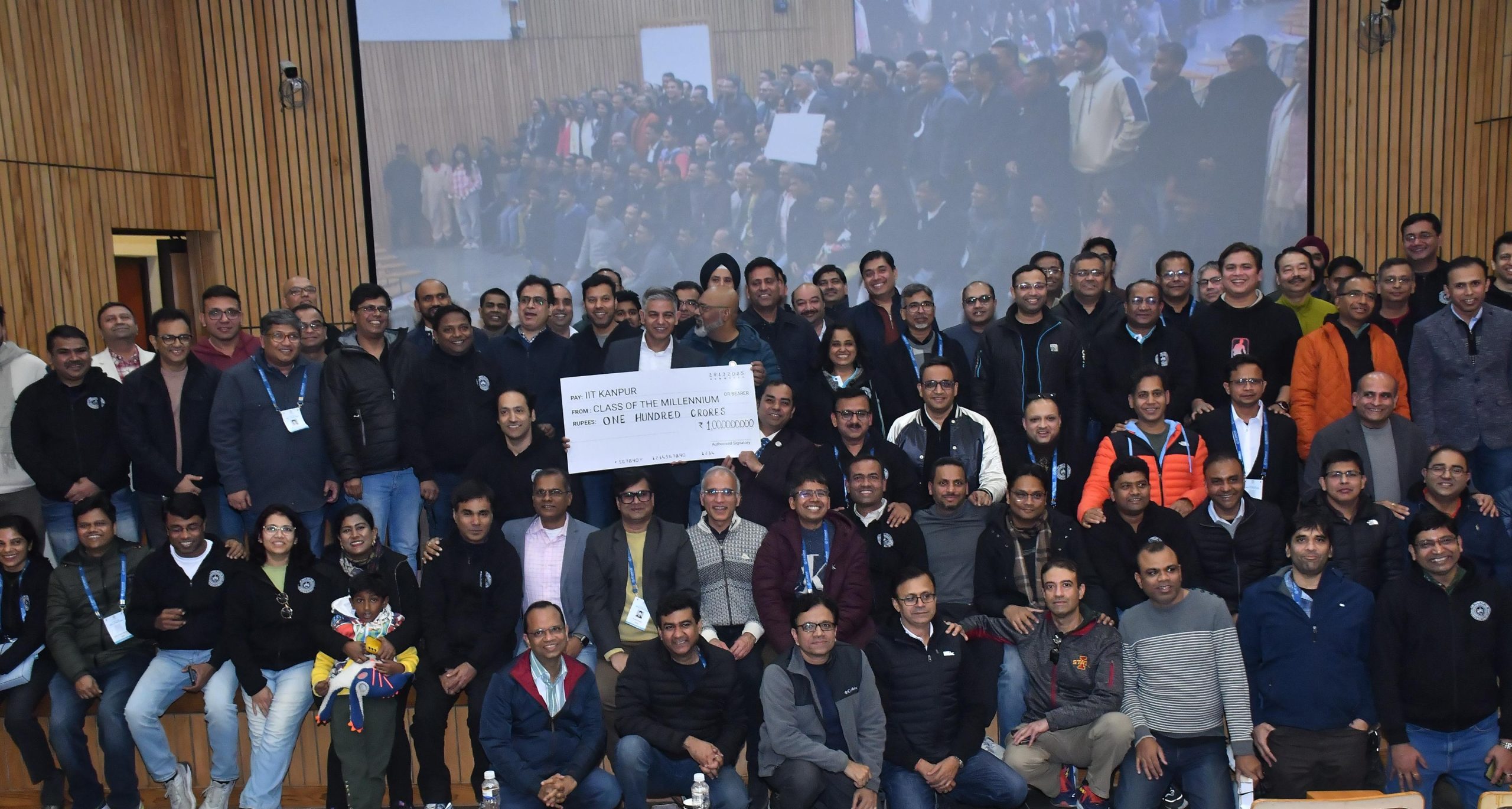 IIT Kanpur Class of 2000 Pledges highest ever contribution of ₹100 Crore to Alma Mater at Silver Jubilee Reunion