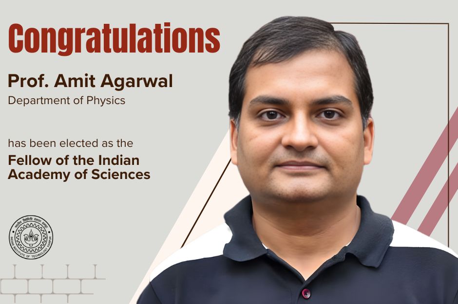 The Architect of “Quantum Transport”​ Prof Amit Agarwal a Gem of Indian Academic world