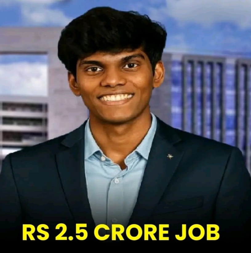 ​IIT हैदराबाद में placement का नया रिकॉर्ड :  एडवर्ड वर्गीज Edward Nathan Varghese को  ₹2.5 करोड़ का ऐतिहासिक पैकेज