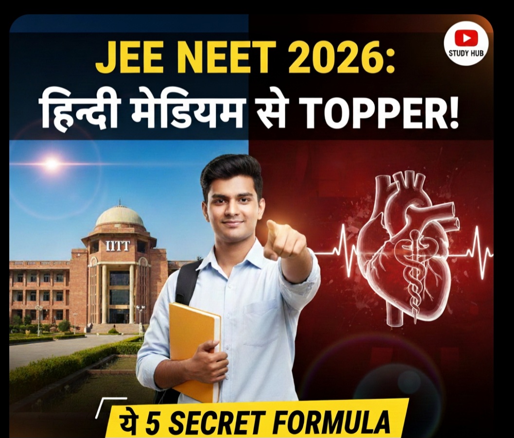 JEE-NEET 2026: एक्सपर्ट्स (Experts) से जानें हिंदी मीडियम (Hindi Medium) से टॉपर (Topper) बनने का (Secret Formula) ‘सीक्रेट फॉर्मूला’